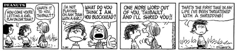 Illustration for article titled How Peanuts Used Marcie To Explore Unhealthy Relationships